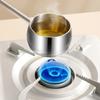 SUS304 Pouring Oil Spoon Long Handle Burning Oil Pot Kitchen Small Soup Pot Special Spoon for Oil Pouring Baking Coffee Tools