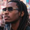 JYL Men's Square - Sun-Protective Unique Fashion Sunglasses CY-98375