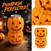 Kürbis-Dosenhülle für Halloween-Getränkedekoration und Isolierung