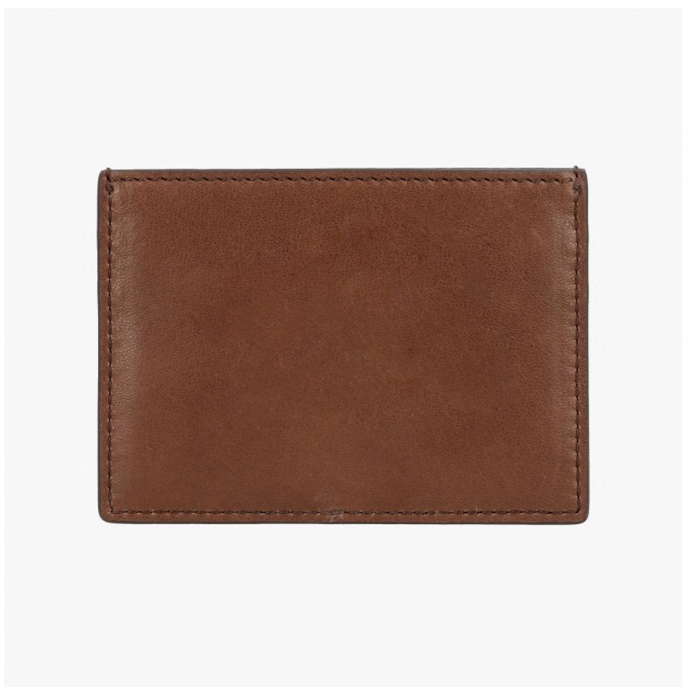 Thom Browne Soft Calf Leather Three Stripe Card Wallet Maw020l L0117