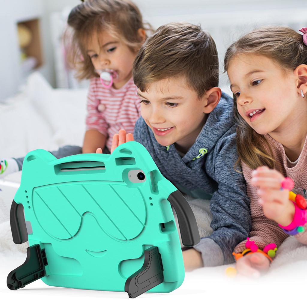 For iPad Air 11 (2025)/(2024) Case EVA + PC Protective Kickstand Tablet Cover Child-Friendly