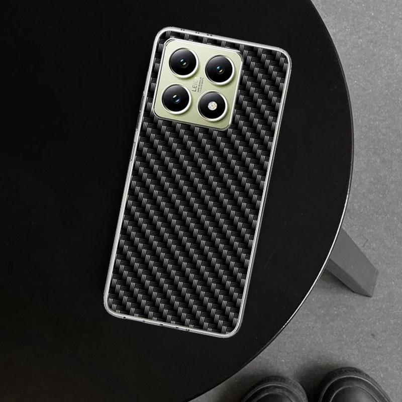 Forged Carbon Pattern Phone Case Cover for Xiaomi Redmi Note 15 14 13 12 11 Pro Plus 14S 12S 11S 11T 11E 10S 10 Customized Funda