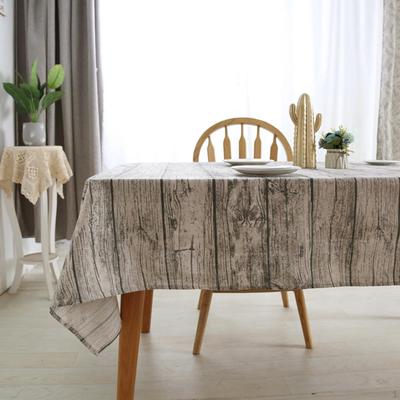 Cloth Chic Pattern - Vintage Rustic Print Washable Cover for Dinning Party