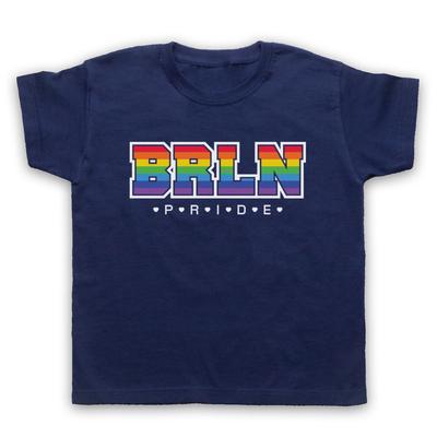 Brln Pride Lgbt Festival Berlin Germany Gay Pride March Kids Childs T-Shirt
