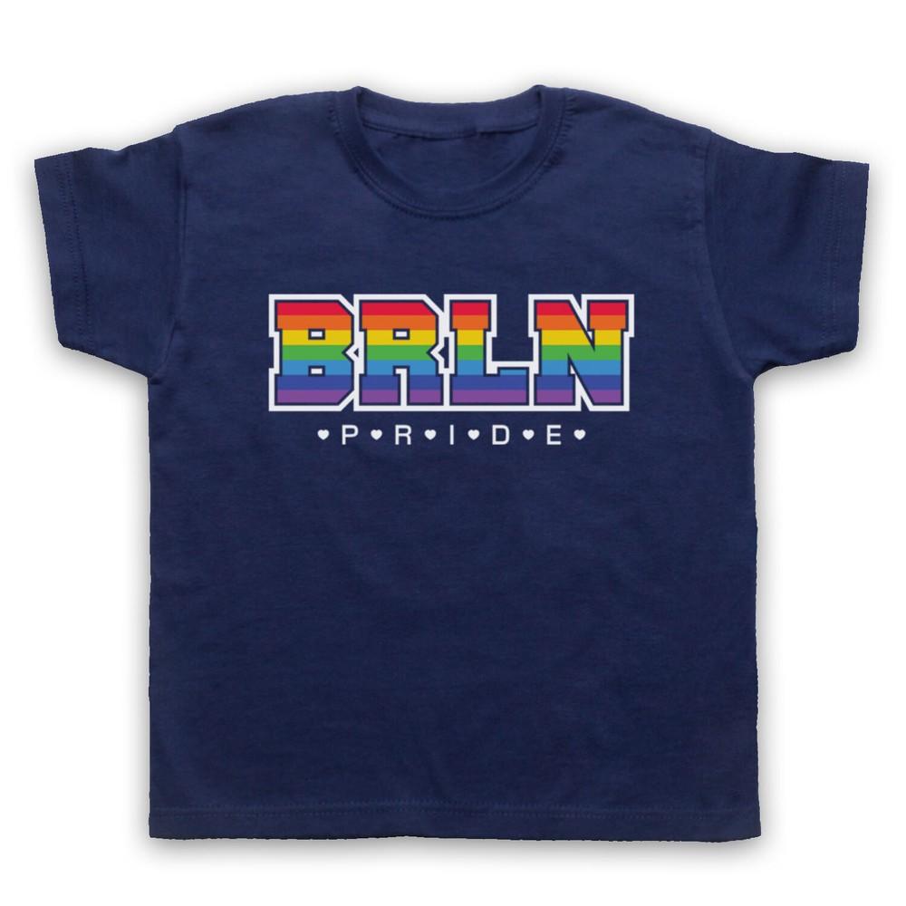 Brln Pride Lgbt Festival Berlin Germany Gay Pride March Kids Childs T-Shirt