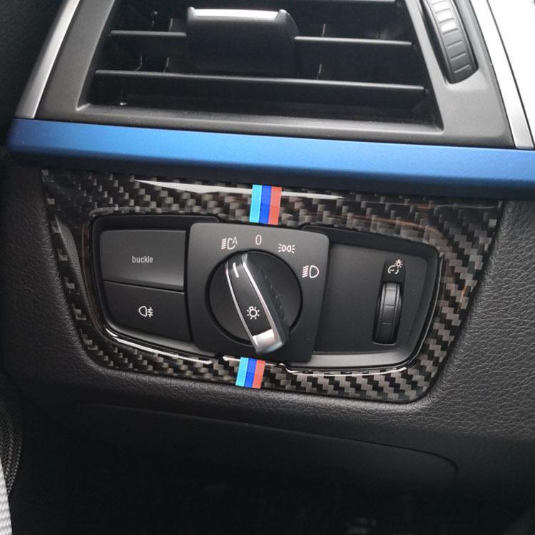 BMW 3 & 4 Series Carbon Fiber Headlight Switch Trim