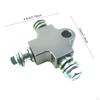 3 Way Brake Oil Hose Connector, Bracket, Modified Triple Adapter for ATV And Off-Road