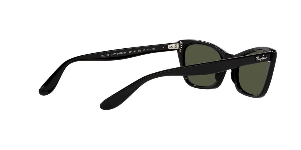 RB2299 Size 52 Ray-Ban Women's Sunglasses, Black,