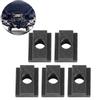 5 Pack of Iron T Slot Nuts Idl T Slot Nut for for   Truck Bed Deck Rails T Slot Nuts Grt a Variety of Makes and   These Tslot Nu