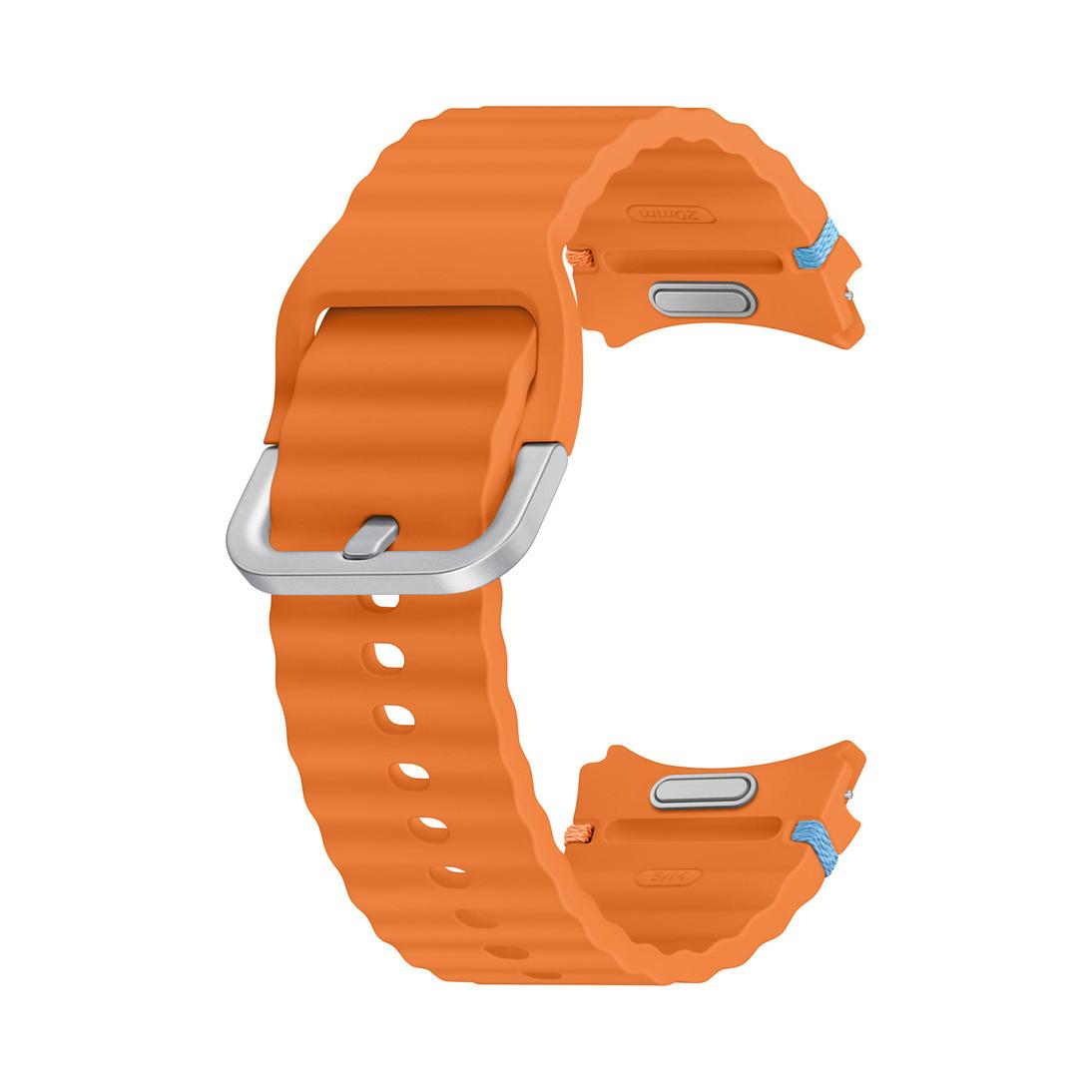 

SAMSUNG Galaxy Watch 7, 6, 5, 4 Series Sport Band Nylon Smartwatch Replacement Strap for Men and Women S/M M/L S/M оранжевый