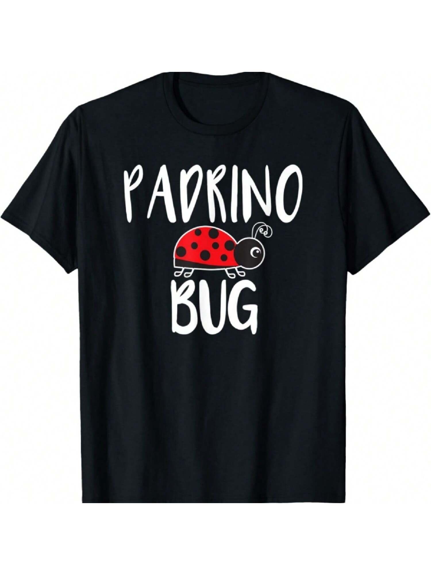 Мужская футболка Padrino Bug Испанский Крестный отец Забавная Божья коровка S разноцветный