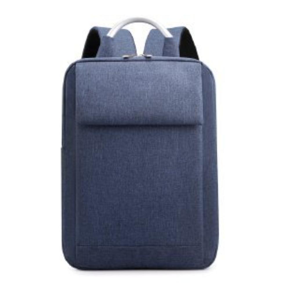 Simple multifunctional backpack new solid color business leisure computer bag office class student schoolbag travel bag women