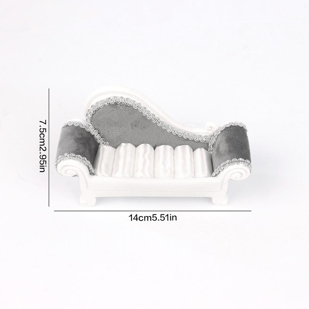 Creative Sofa Jewelry Rack Model High-heeled Shoes Earring Necklace Ring Jewelry Holder Stand Display Organizer Jewelry Gift