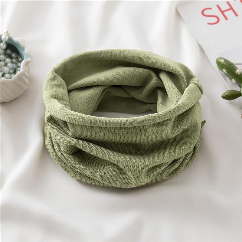 

Шарф, мужской и женский свитер, защита шейного отдела позвоночника, однотонный теплый шейный платок, холодостойкий вязаный шарф, универсальный искусственный воротник.