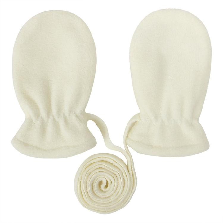 Polar Fleece Gloves Full Finger Plush Mittens for Toddlers Winter Warm Glove