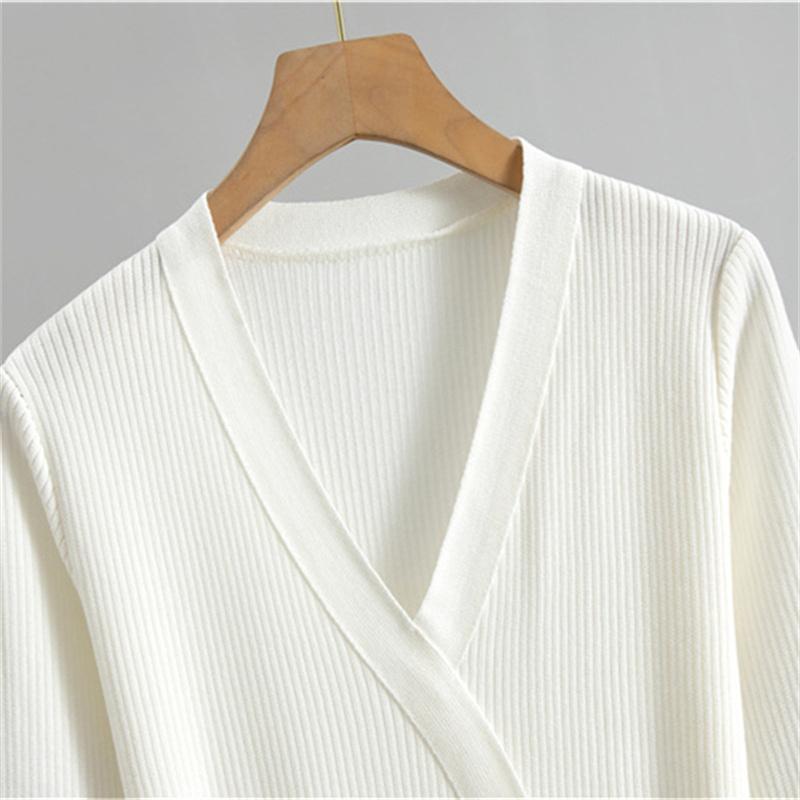 Spring and autumn classic black elegant knitted dress Small Fragrant Style Long Sleeve Woolen Dress