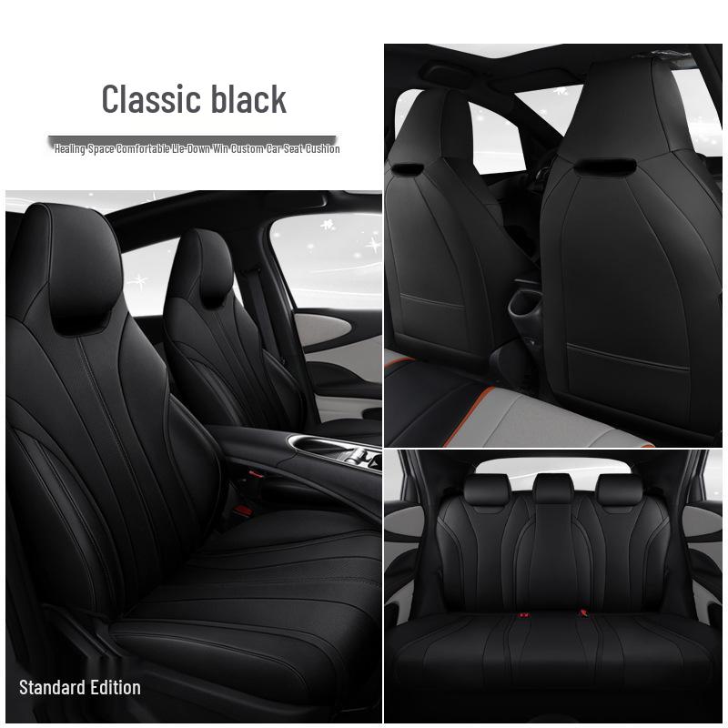 BYD Dolphin Electric Car Leather Seat Cushion - Five-Seat, All-Season Coverage