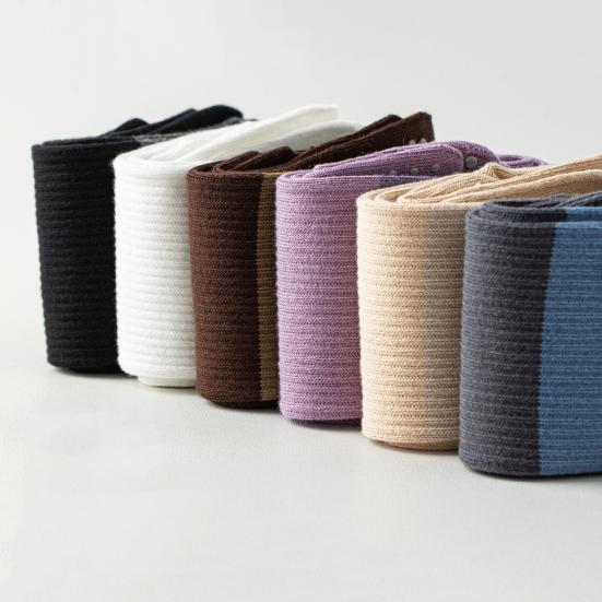 Five Toe Yoga Socks Women Breathable Cotton Knee High Socks Non Slip Sports Socks with Grips for Fitness Dancing Pilates Exercise