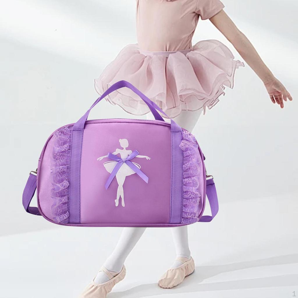 Ballet Dance Bag Crossbody for Children Latin Birthday Gift Travel