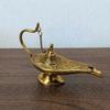 Handmade Brass Aladdin Genie Lamp Arabian Boho Home Decor Accent