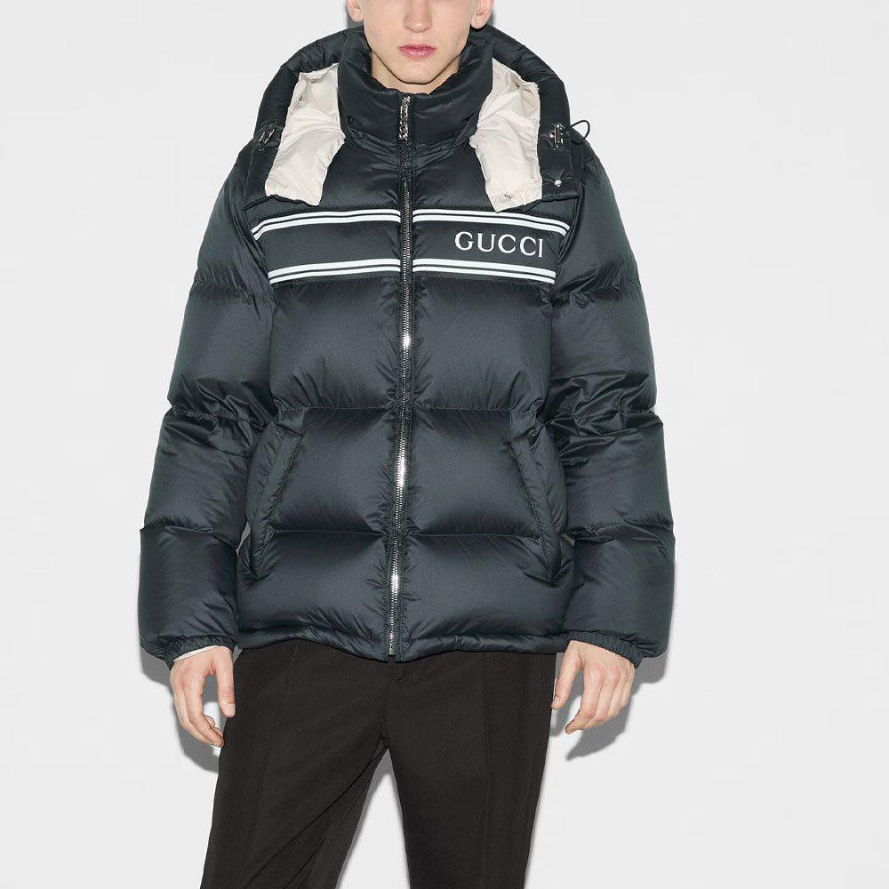 GUCCI Zip-Up Puffer Jacket 794822-Z8BTA-4215