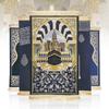 Muslim Carpet Blanket Embossing Worship Prayer Mat With Tassel Islamic Ramadan Prayer Carpet Portable Home Decor Floor Mat