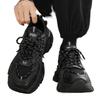 Darth Vader's New Autumn Mesh Casual Sneakers Thick-soled Heightening Black Daddy Trendy Shoes