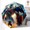 1pc Transformers Optimus Prime Artwork Umbrella with Plastic Handle,Suitable for All Seasons Home Travel Outdoor UmbrellaM937