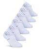 Teseulla [6Pack] Unisex Cushioned Sneaker Ankle Socks