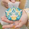 Empty Sachet Bag Chinese Dragon Year Cute Sachet with Tassel Embroidered Sachet Bag Jewelry Pouch Bag Hanfu Accessories