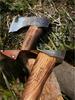 S'more Axe 315 (Medium) - Axe for Splitting Firewood, Hand Axe, Camping, Outdoor Use, Cowhide Leather Cover, 31.5*13.8*8.1cm, Brown
