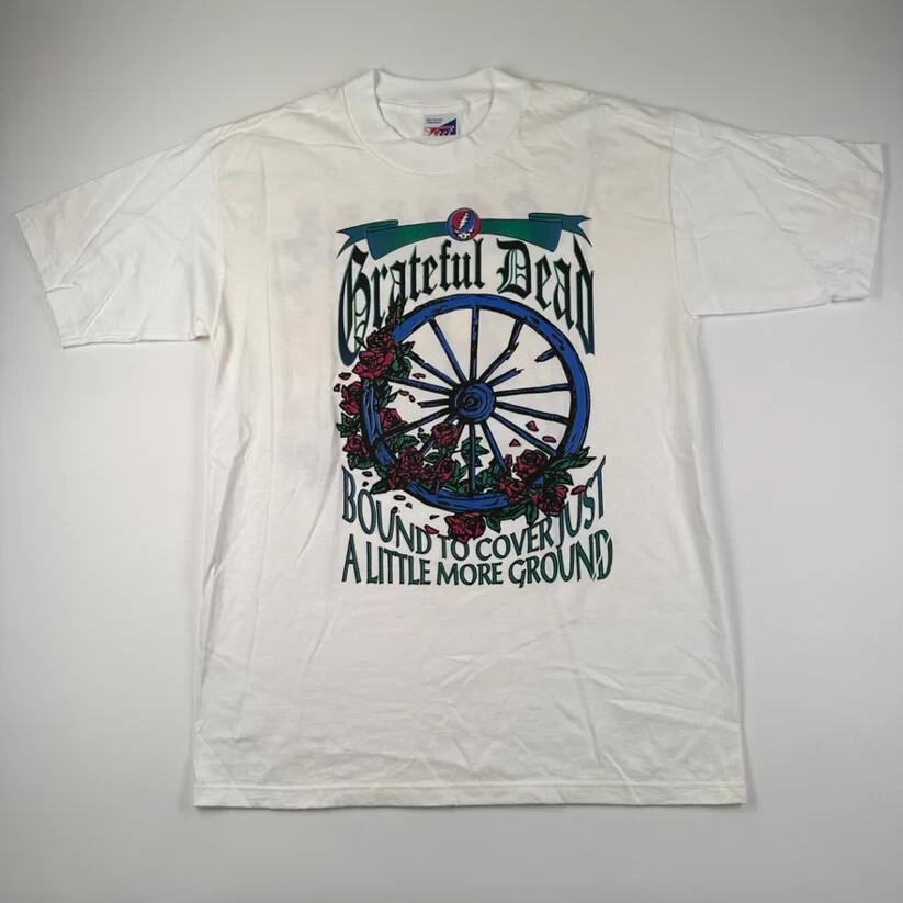 Vintage 1995 Grateful Dead Reprint Shirt Truckin Summer For Fans Size S-4XL XXXXL