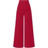 Women High Waist Wide Leg Pants Casual Loose Fit Trousers Multi Colors
