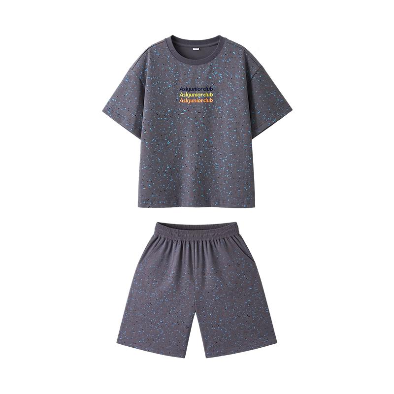 ASK JUNIOR Boys' Tie-Dye T-Shirt & Shorts Set