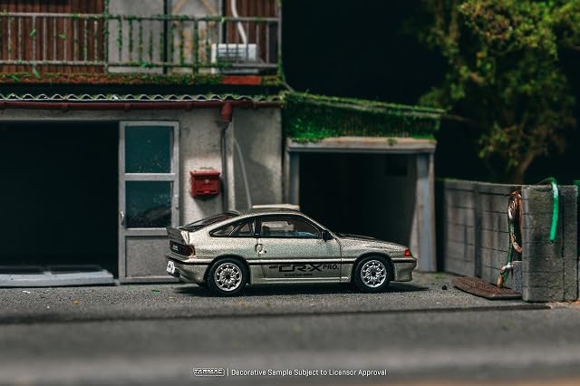 TARMACWORKS HONDA Ballade Sports MUGEN PRO Silver Completed Product 1/64 CR-X T64G-TL058-SL