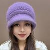 New Arrival Hat Double Thickened Double Layer Windproof Cold Heattech Hat Hand Knitted Casual Outdoor Hat