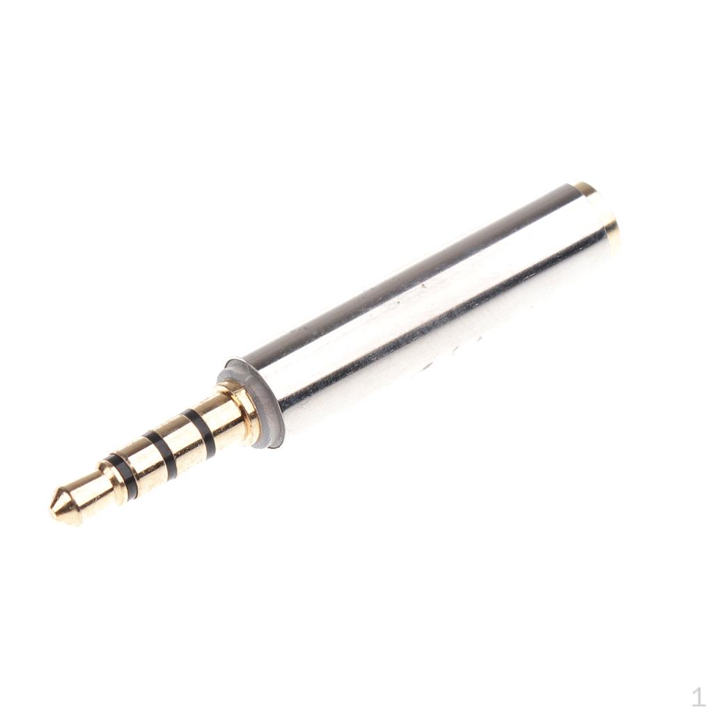 

.5mm Male to 3.5mm Female Plug Socket for Guitar Amplifier Amp Parts #2