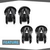 Ford F250 F350 Rear Parking Assist Sensor Bezel 4F2Z15K859A (4pcs)