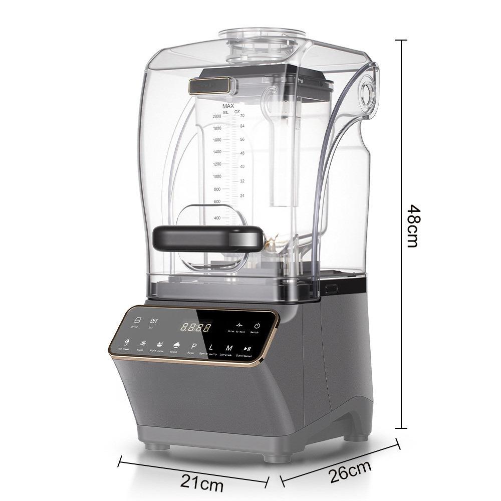 1200W Household Smoothie Blender Low Noise Juicing Wall Breaking Machine Ice Crusher Sand Ice Blender