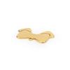 5pcs Blank Bow Dog Pendant Bow Tie Pet Collar Accessories Cat Dog Puppy Anti-lost Collar Pendant