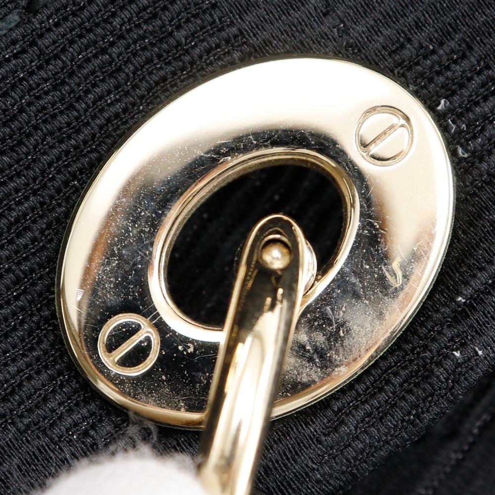 Dior Canage Tote Bag JCA449449 black Nylon canvas Women Used