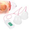 Powerful Vacuum Breast Enlargement Machine Electric Breast Massager Double Cup USB Charging