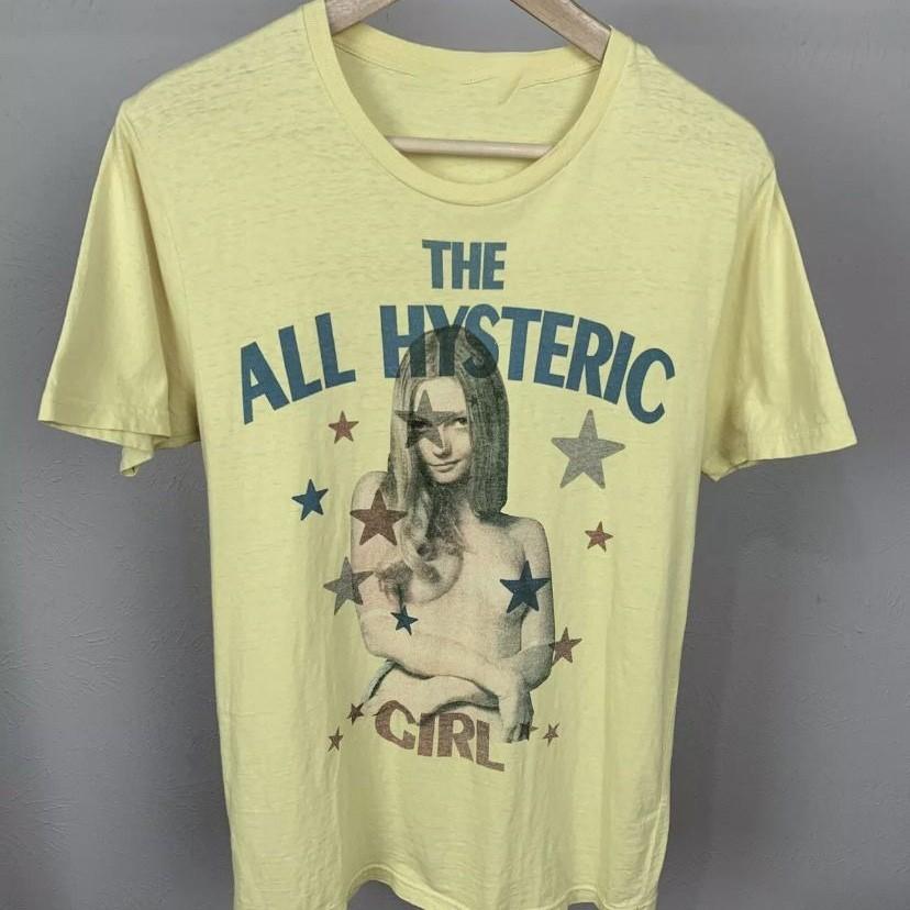 Retro Hysteric Glamour Graphic Unisex Short Sleeve Shirt S5XL Unisex T-Shirt XXL