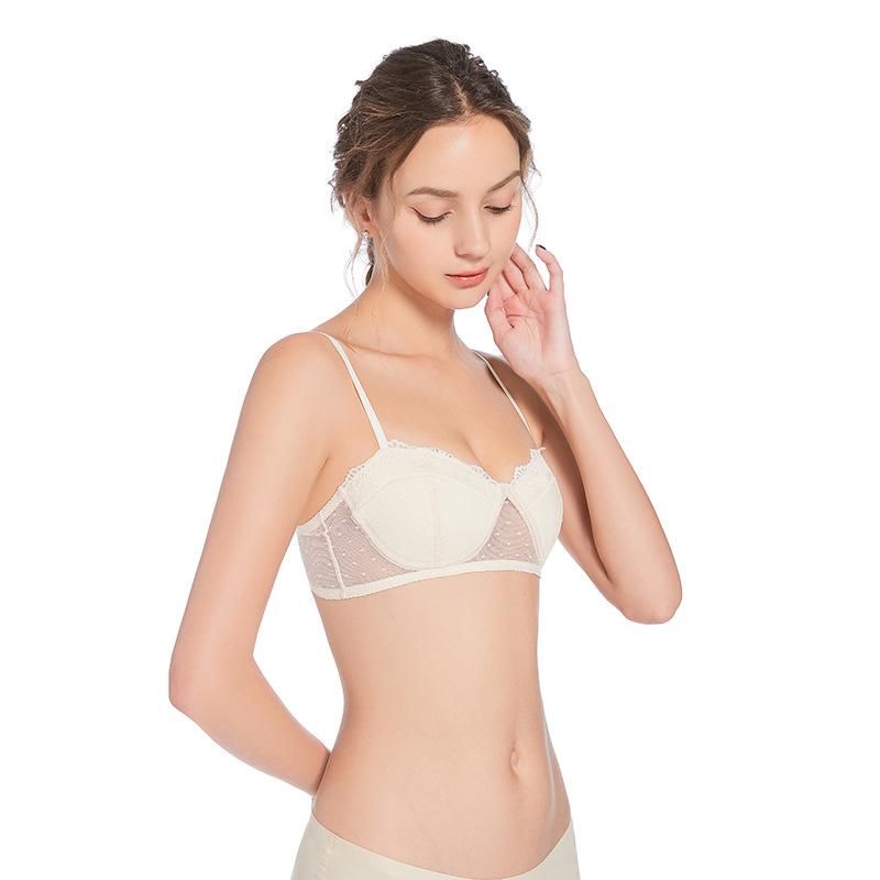 

Кружевной сексуальный бюстгальтер с вырезом без косточек, однотонный бюстгальтер с открытой спиной L