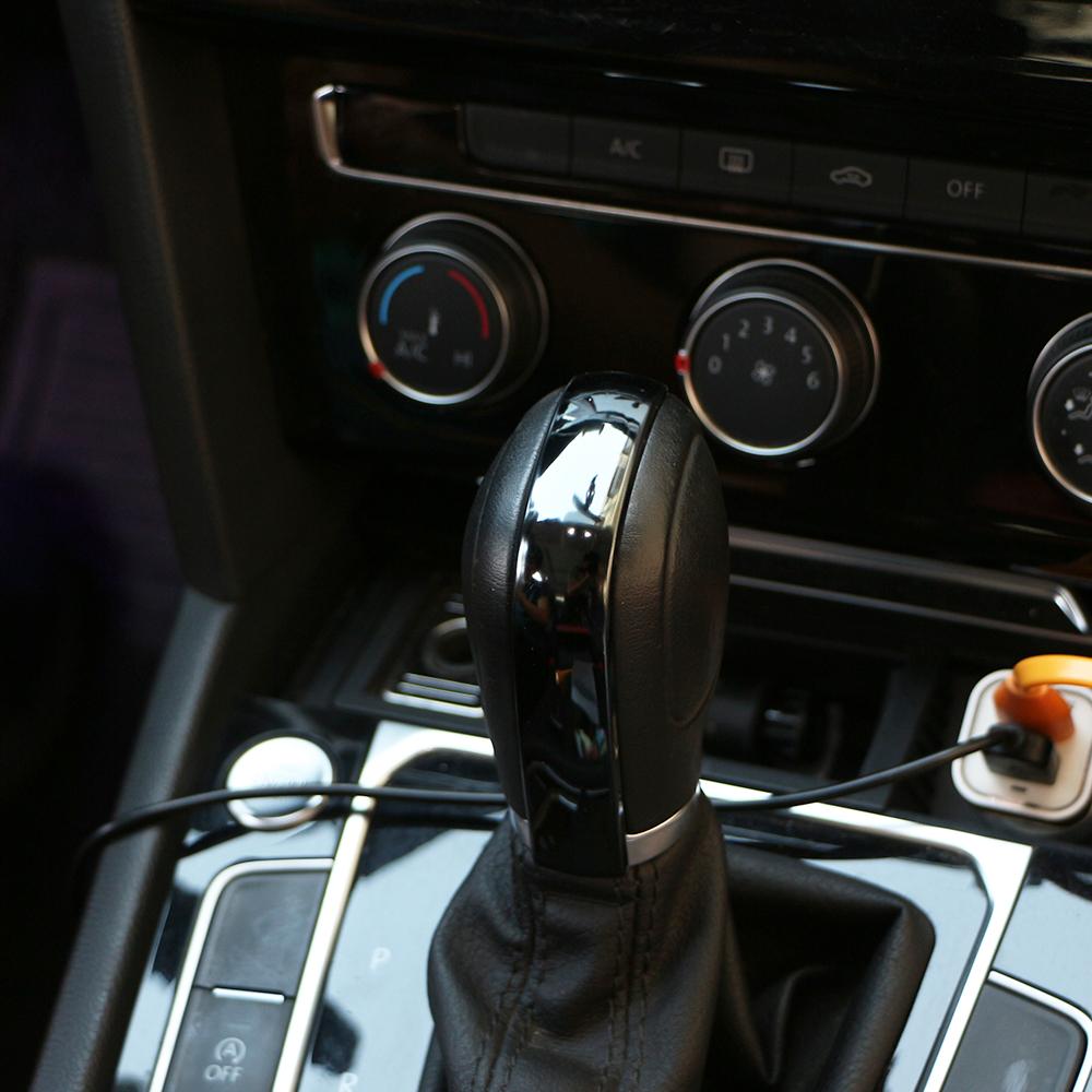 Car Gear Shift Knob Gear Head Cover Sticker for VW Volkswagen Golf 7 MK7 Amarok 2018-2022 Passat B5 B6 B7 Polo CC Tiguan Jetta