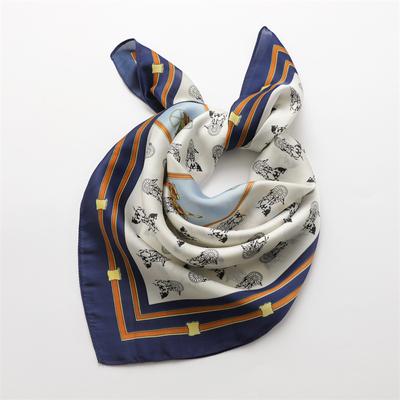 70 * 70cm New Silk Small Square Scarf For Women'S Neck Protection Professional Scarf Versatile Hair Tie Headscarf Scarf