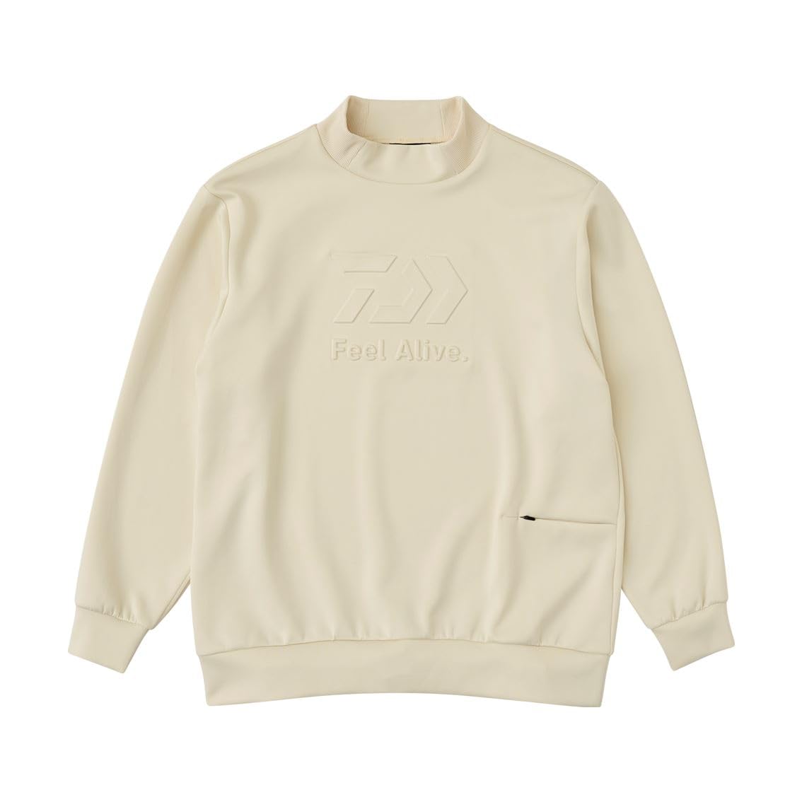 

Daiwa DANROTECH Sweat Mock Neck Light Beige M DE-8725