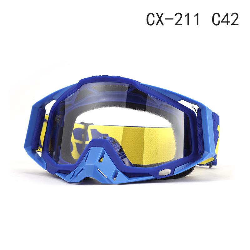 Gafas de Moto y Esquí a Prueba de Viento Transfronterizas: 100% Todoterreno, Equitación al Aire Libre y Protección para Descenso