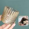 Meridian Scrapping Ox Horn Massage Comb Shampoo Comb Buffalo Horn Meridian Comb  Men