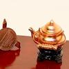 Retro Miniature Kettle Open Lid Toy 1/12 Scale Dollhouse Fairy Doll Home Decor